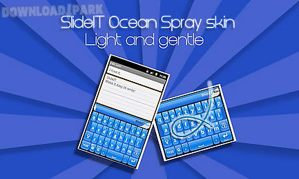 slideit ocean spray skin