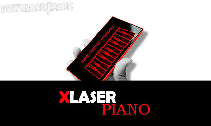 x-laser piano simulated