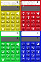 colorful calculator