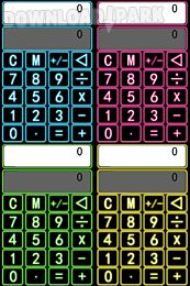 colorful calculator