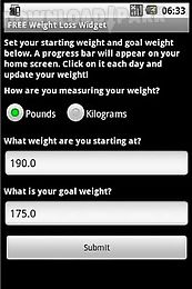 simple weight loss resolution