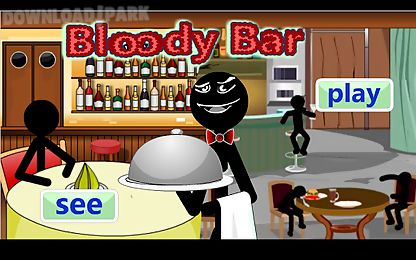 stickman bloody bar