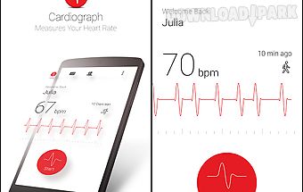 Cardiograph - heart rate meter