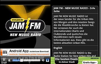 Jam fm new music radio