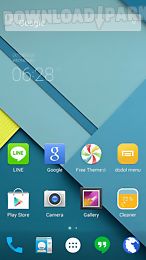 lollipop line launcher theme