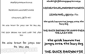 Marker fonts for flipfont free