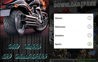 Moto sounds and wallpapers