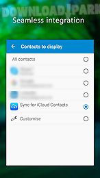 sync for icloud contacts