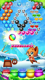 kitty pop: bubble shooter