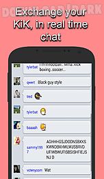 chat rooms for kik