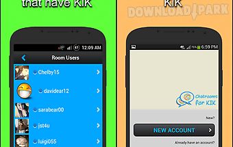 Chat rooms for kik
