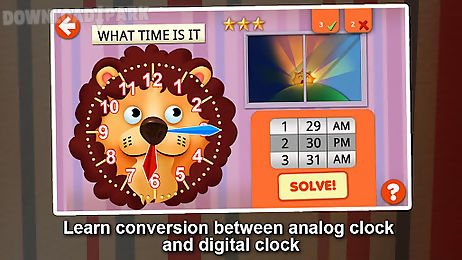 interactive telling time free