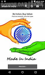 made in india