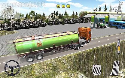 offroad oil tanker transporter