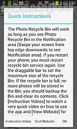 photo recycle bin