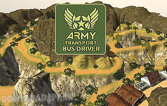 Army transport bus driver