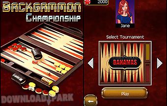 Backgammon championship
