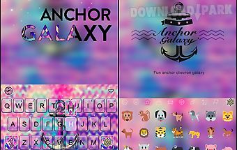 Anchor galaxy emoji keyboard