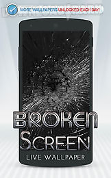 broken screen live wallpaper