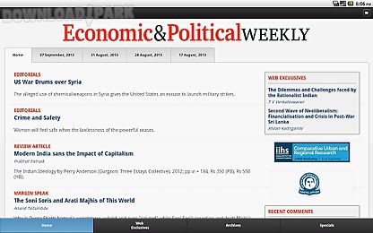 economic and political weekly