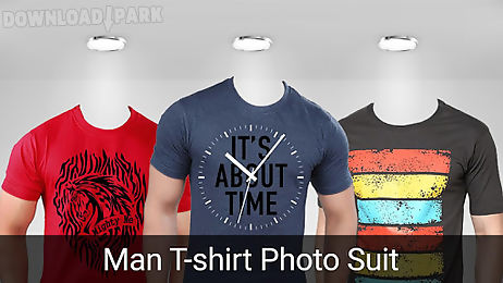 man t-shirt photo suit