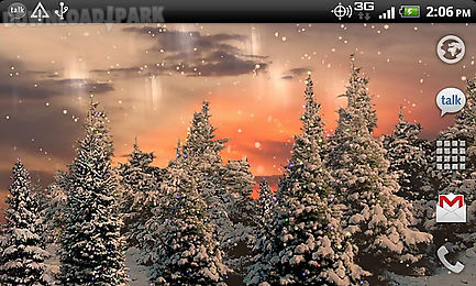 snowfall free live wallpaper