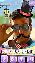hipster stickers photo editor
