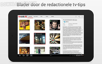 tvgids.tv tablet