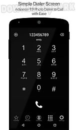 black caller screen dialer