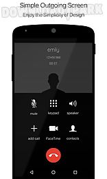 black caller screen dialer