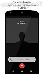 black caller screen dialer