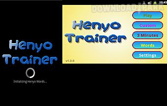 Henyo trainer game