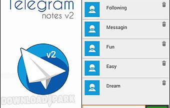 Telegram notes