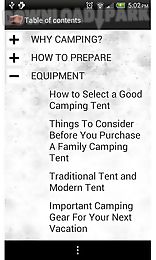 a pocket guide to camping