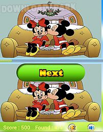 mickey mouse find difference
