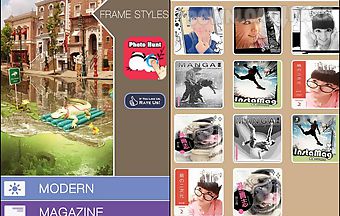 Photoframe collage editor 