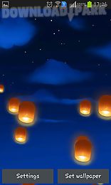 sky lanterns