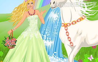 Princess and her magic horse