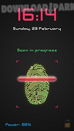 unlock with fingerprint prank