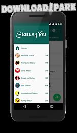 status 4 you hindi english