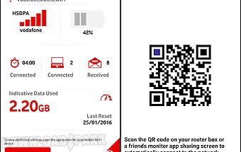 Vodafone mobile wi-fi monitor