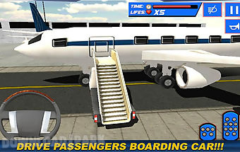 Airport flight staff simulator
