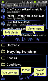 trax music player