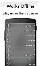 azan mp3 free - adhan alarm