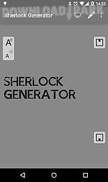 sherlock generator
