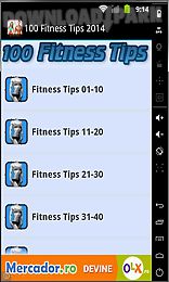 100 fitness tips 2014
