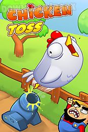 chicken toss - cannon launcher