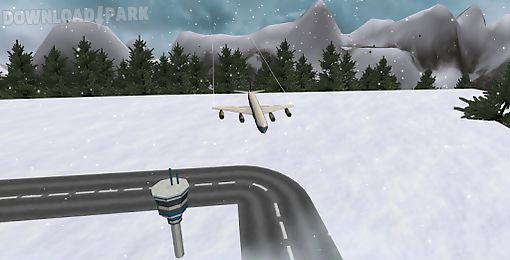 flight simulator snow plane 3d