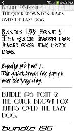 fonts for samsung 1000+