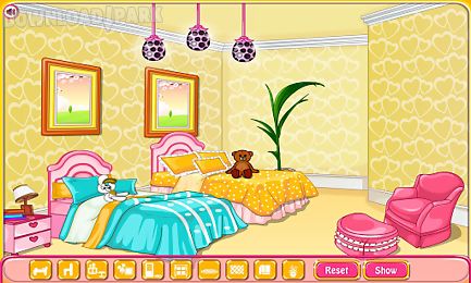 girly room decoration game